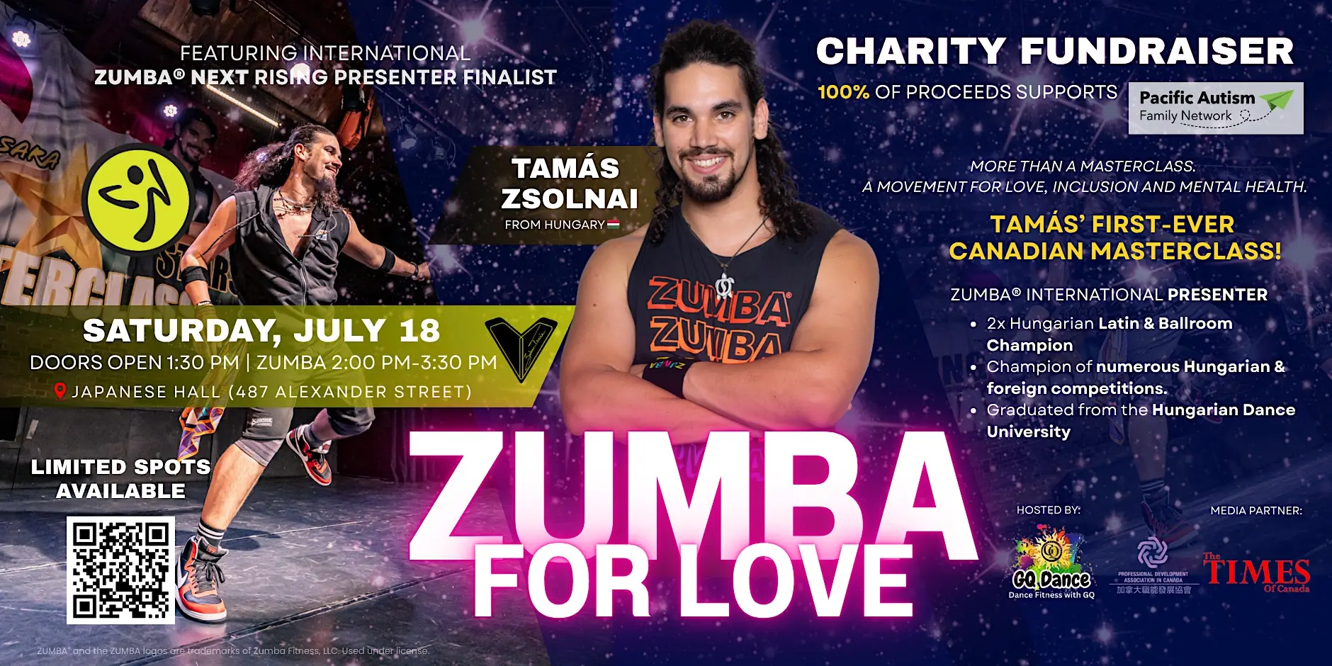 ZUMBA® For Love | Tamas: Next Rising Presenter Finalist | 100% Fundraiser